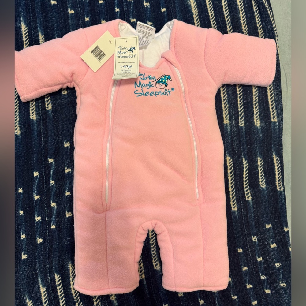 Pink Baby Merlin’s Magic Sleepsuit - NWT